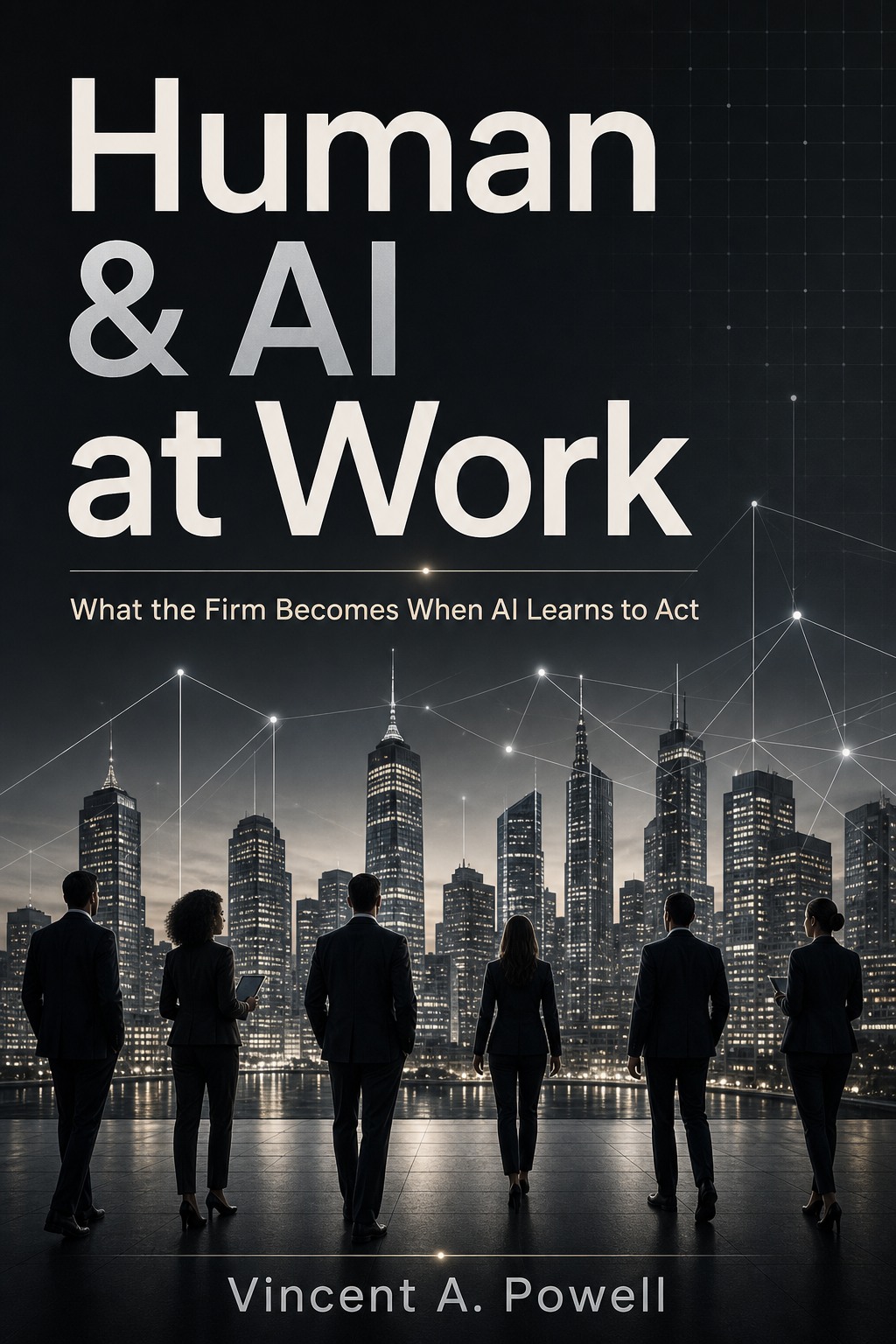 Cover of Human and AI at Work by Vincent A. Powell